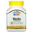 Фото товару 21st Century, Biotin 10000 mcg, Біотин 10000 мкг, 120 таблеток