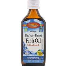 Carlson, The Very Finest Fish Oil, Риб'ячий жир Омега-3 1...