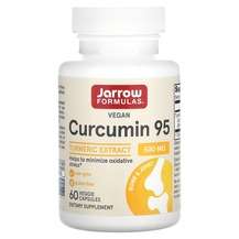 Jarrow Formulas, Curcumin 95%, Куркумін 95% 500 мг, 60 капсул