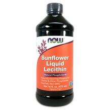 Now, Sunflower Liquid Lecithin, 473 ml