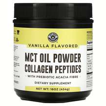 MCT Oil Powder Collagen Peptides with Prebiotic Acacia Fibre V...