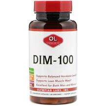 Olympian Labs, Дииндолилметан 100 мг, DIM-100, 60 капсул
