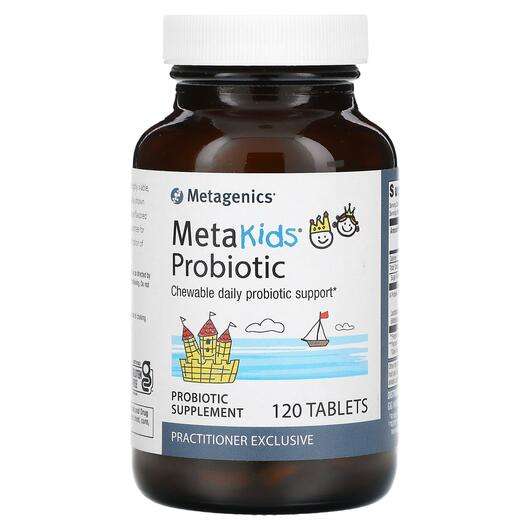 Основное фото товара Metagenics, Пробиотики для детей, MetaKids Probiotic Grape, 12...