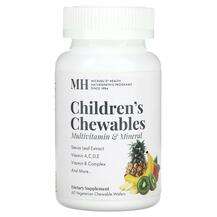 Children's Chewables Natural Fruit, Мультивітаміни для дітей, ...