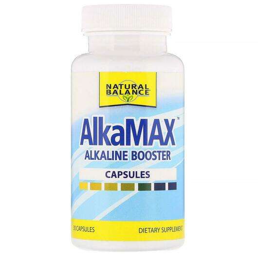 Основне фото товара Natural Balance, AlkaMax Alkaline Booster 30, AlkaMax Alkaline...