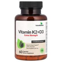 Вітаміни D3 K2 Vitamin K2+D3 Extra Strength Future