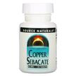 Фото товару Source Naturals, Copper Sebacate 22 mg 120, Мідний себацінат 2...