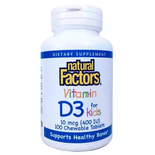 Фото товара Vitamin D3 For Kids 100 Chewable Tablets