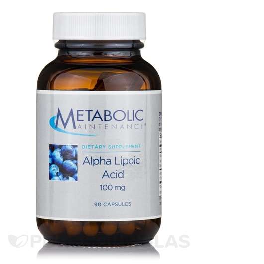 Основное фото товара Metabolic Maintenance, Альфа-липоевая кислота, Alpha Lipoic Ac...