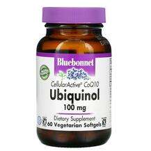 Bluebonnet, Ubiquinol 100 mg, Коензим Q-10, 60 капсул