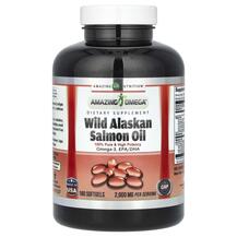 Amazing Nutrition, Масло дикого лосося, Wild Alaskan Salmon Oi...