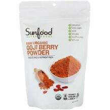 Sunfood, Raw Organic Goji Berry Powder, 227 g