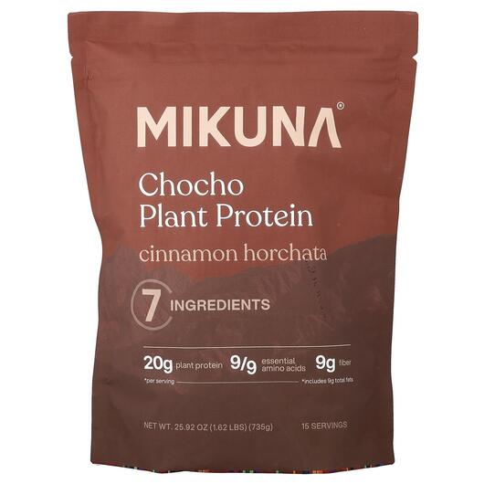 Основне фото товара Chocho Plant Protein Powder Cinnamon Horchata, Протеїн, 735 г