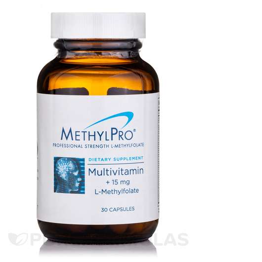 Main photo MethylPro, Multivitamin + 15 mg L-Methylfolate, 30 Capsules