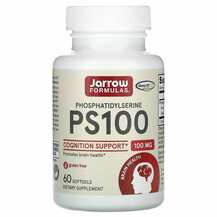 Jarrow Formulas, Фосфатидилсерин 100 мг, PS 100, 60 капсул