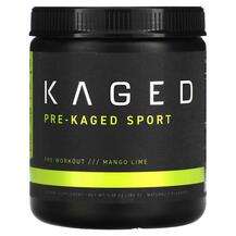 Kaged, PRE-KAGED Sport Pre-Workout Mango Lime, Передтренувальн...