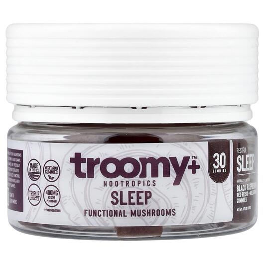 Основне фото товара Sleep Functional Mushrooms Gummies Black, Підтримка сну, 30 табле