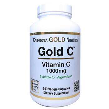 Замовити Gold C Вітамін C 1000 мг 240 капсул