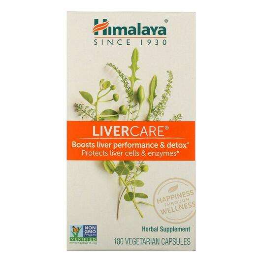 Основне фото товара Himalaya, Herbal Healthcare Liver Care, Підтримка печінки, 180...
