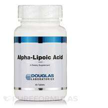 Alpha-Lipoic Acid Альфа-липоевая Douglas 60 таблеток
