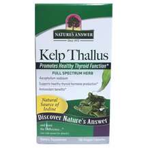 Nature's Answer, Kelp Thallus, 100 Veggie Capsules