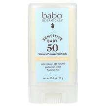 Baby Face Mineral Sunscreen Stick SPF 50 крем Babo Baby Face Mineral Sunscreen Stick SPF 50 крем Babo