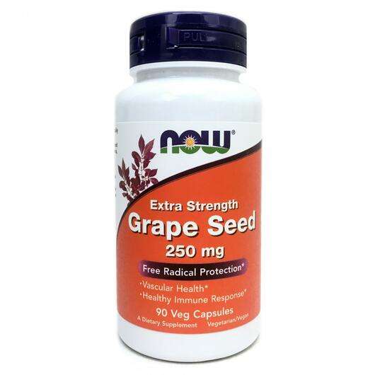 Grape Seed, Екстракт виноградних кісточок 250 мг, 90 капсул