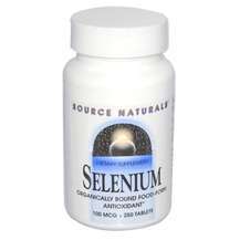 Source Naturals, Селен 100 мкг, Selenium 100 mcg 250, 250 табл...