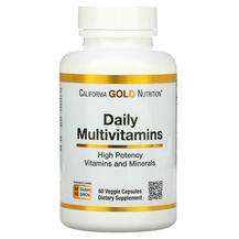 California Gold Nutrition, Мультивитамины, Daily Multivitamins...