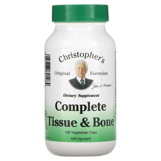 Основне фото товара Christopher's Original Formulas, Complete Tissue & Bone, З...