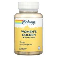 Solaray, Витамины для женщин, Women's Golden Multivitamin, 90 ...