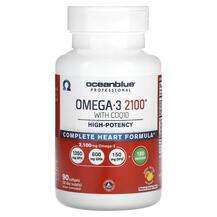Professional Omega-3 2100 With COQ10 High-Potency Natural Oran...
