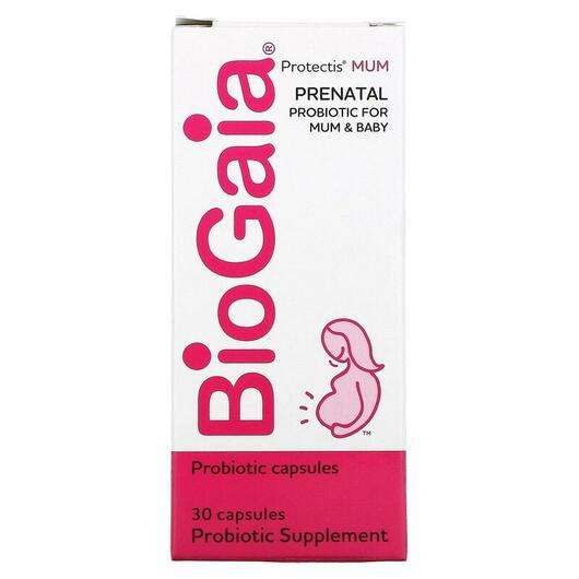 Protectis MUM Prenatal Probiotic, Пробіотики в пренатальний період, 30 капсул