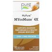 Фото товара Pure Essence, Грибы, MyPure MYcoMune 4X, 30 капсул