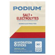 Salt + Electrolytes Hydration Sticks Tropical Lime