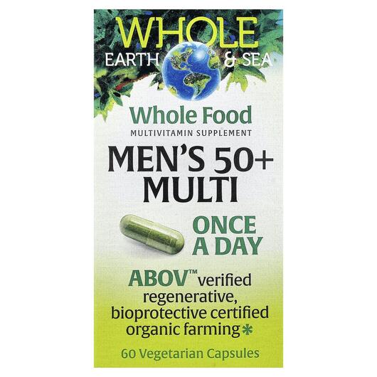 Основне фото товара Whole Earth & Sea Men's 50 Plus, Вітаміни для чоловіків 