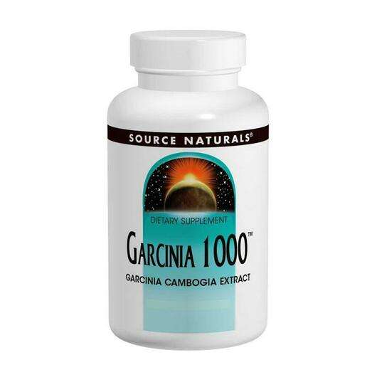 Основное фото товара Source Naturals, Garcinia 1000, Garcinia 1000 90, 90 таблеток