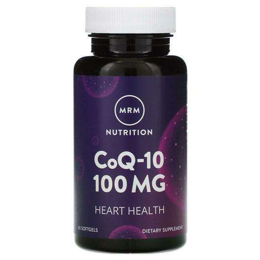 CoQ-10, Коензим CoQ -10 100 mg, 60 капсул