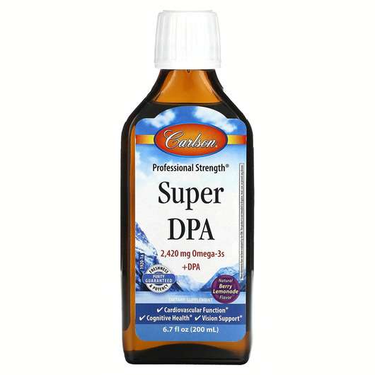 Super DPA Berry Lemonade, Омега ЕПК ДГК, 200 мг