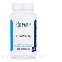 Vitamin D3 5000 IU Витамин D3 Холекальциферол Klaire