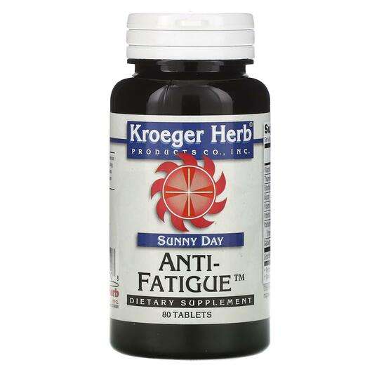 Основне фото товара Kroeger Herb, Sunny Day Anti-Fatigue, Підтримка наднирників, 8...