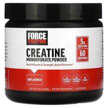 Force Factor, Креатин, Creatine Monohydrate Powder Unflavored,...