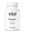 Фото товару Vital Nutrients, Bromelain 2400 gdu 375 mg, Бромелайн, 60 капсул