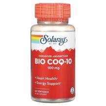 Solaray, Коэнзим Q10, Bio COQ-10 Enhanced Absorption 100 mg, 6...