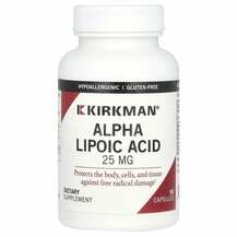 Alpha Lipoic Acid, Альфа Ліпоєва кислота 25 мг, 90 капсул