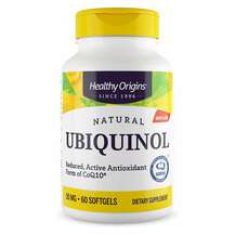 Healthy Origins, Ubiquinol Kaneka CoQ10 50 mg, 60 Softgels