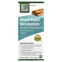 Blood Sugar Metabolism Поддержка уровня сахара Bell