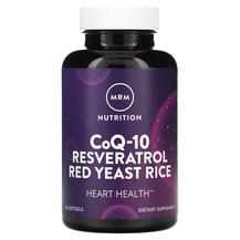 CoQ-10 Resveratrol Коэнзим CoQ10 MRM 60 капсул CoQ-10 Resveratrol Коэнзим CoQ10 MRM 60 капсул