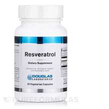 Douglas Laboratories, Resveratrol, Ресвератрол, 30 капсул