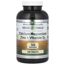 Calcium Magnesium Zinc + Vitamin D3 Кальций магний
